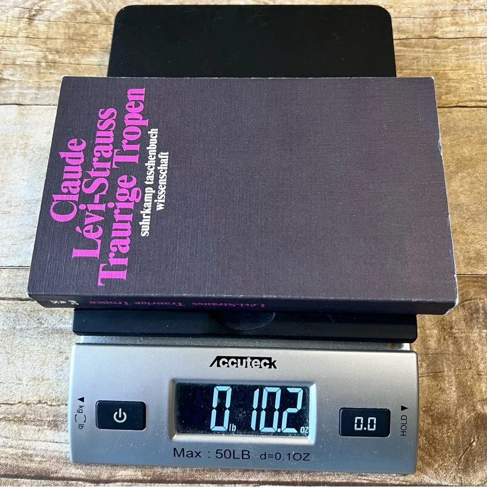 Claude Levi-Strauss Traurige Tropen German stw Suhrkamp Taschenbuch Wissenschaft